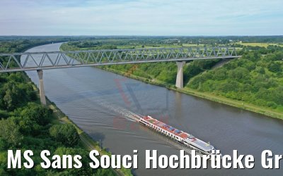 MS Sans Souci Hochbrücke Grünental NOK 24.06.2019