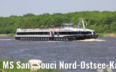 MS Sans Souci Nord-Ostsee-Kanal 14.05.2018