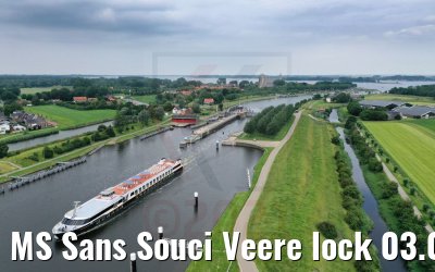 MS Sans Souci Veere lock 03.07.2021