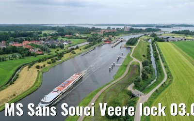MS Sans Souci Veere lock 03.07.2021