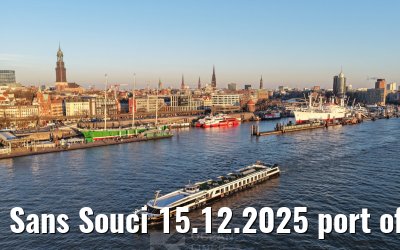 Sans Souci 15.12.2025 port of Hamburg