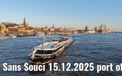 Sans Souci 15.12.2025 port of Hamburg