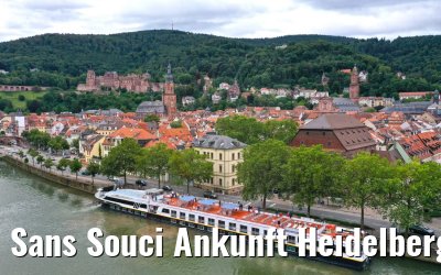 Sans Souci Ankunft Heidelberg 07.08.2021