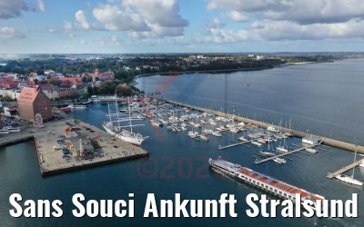 Sans Souci Ankunft Stralsund 09.10.2020