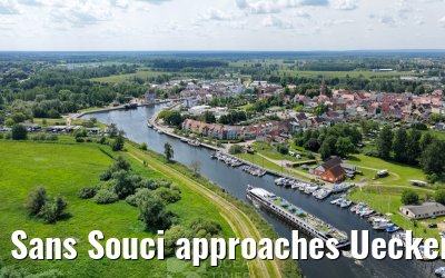 Sans Souci approaches Ueckermünde 02.06.2026