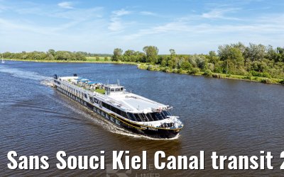 Sans Souci Kiel Canal transit 29.06.2025