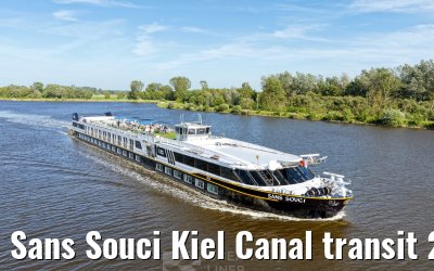 Sans Souci Kiel Canal transit 29.06.2025