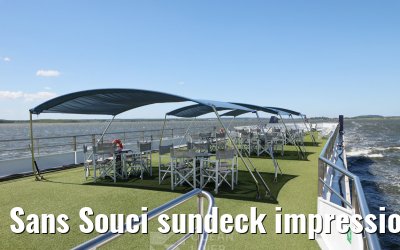 Sans Souci sundeck impressions
