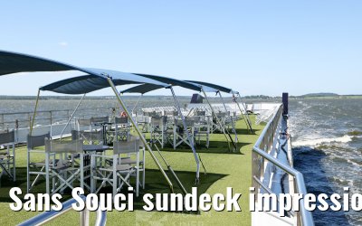 Sans Souci sundeck impressions