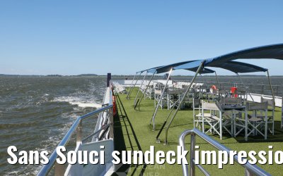 Sans Souci sundeck impressions