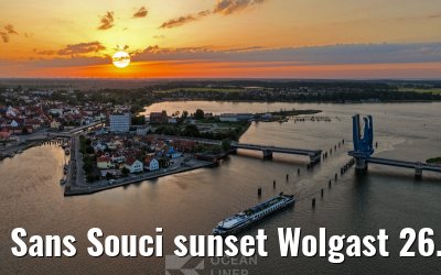 Sans Souci sunset Wolgast 26.05.2026