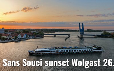 Sans Souci sunset Wolgast 26.05.2026