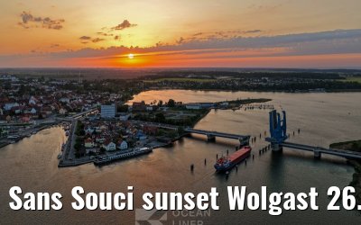 Sans Souci sunset Wolgast 26.05.2026