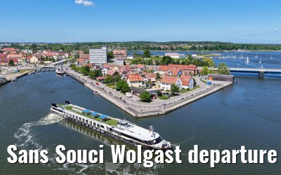 Sans Souci Wolgast departure 27.05.2026