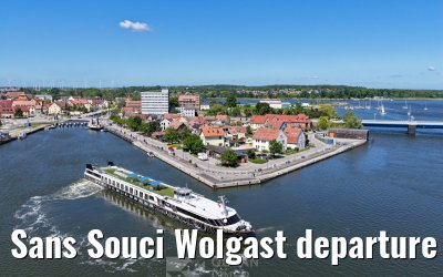 Sans Souci Wolgast departure 27.05.2026