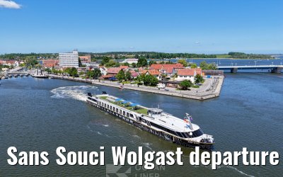 Sans Souci Wolgast departure 27.05.2026