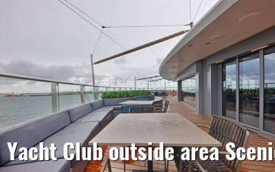 Yacht Club outside area Scenic Eclipse
