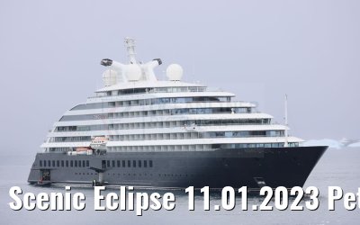 Scenic Eclipse 11.01.2023 Petermann Island, Lemaire Channel