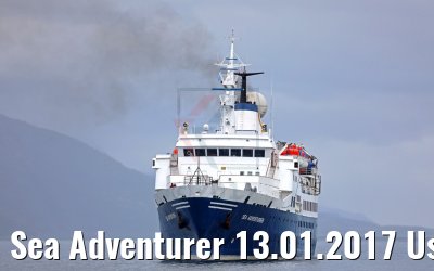 Sea Adventurer 13.01.2017 Ushuaia
