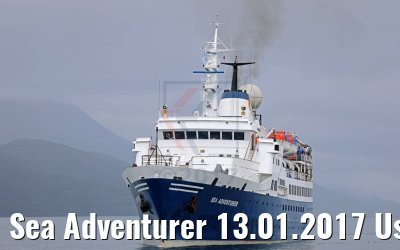 Sea Adventurer 13.01.2017 Ushuaia