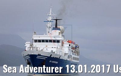 Sea Adventurer 13.01.2017 Ushuaia