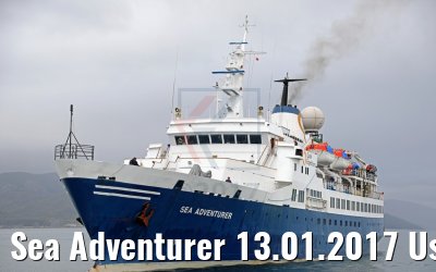 Sea Adventurer 13.01.2017 Ushuaia