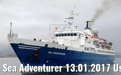 Sea Adventurer 13.01.2017 Ushuaia
