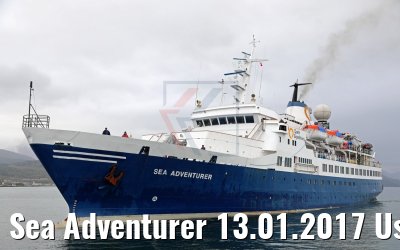Sea Adventurer 13.01.2017 Ushuaia