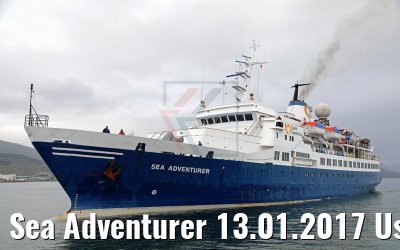 Sea Adventurer 13.01.2017 Ushuaia