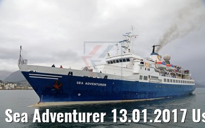 Sea Adventurer 13.01.2017 Ushuaia