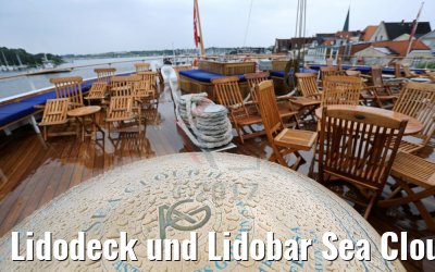 Lidodeck und Lidobar Sea Cloud II