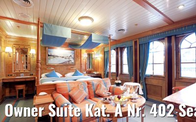 Owner Suite Kat. A Nr. 402 Sea Cloud II