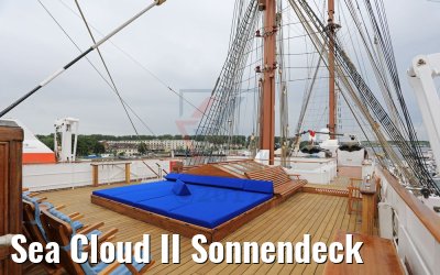 Sea Cloud II Sonnendeck