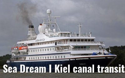 Sea Dream I Kiel canal transit 18. August 2014