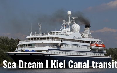 Sea Dream I Kiel Canal transit 28. August 2014