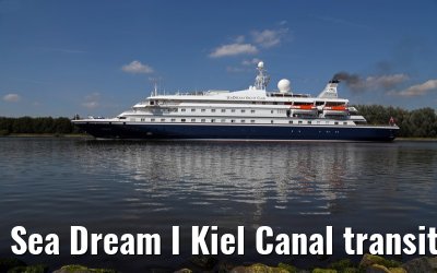 Sea Dream I Kiel Canal transit 28. August 2014