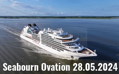 Seabourn Ovation 28.05.2024 Elbe