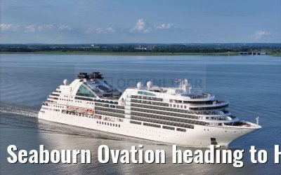 Seabourn Ovation heading to Hamburg 28.05.2024