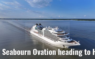 Seabourn Ovation heading to Hamburg 28.05.2024