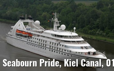 Seabourn Pride, Kiel Canal, 01. June 2013