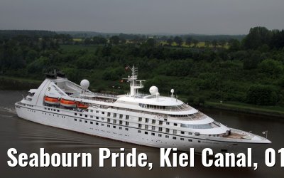 Seabourn Pride, Kiel Canal, 01. June 2013