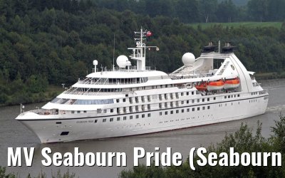 MV Seabourn Pride (Seabourn Cruise Line), Kiel Canal, 30. August 2013