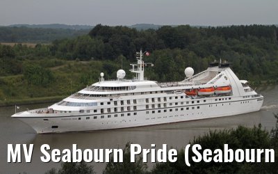 MV Seabourn Pride (Seabourn Cruise Line), Kiel Canal, 30. August 2013