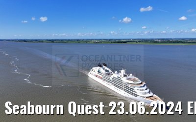 Seabourn Quest 23.06.2024 Elbe