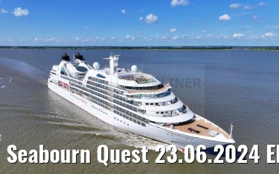 Seabourn Quest 23.06.2024 Elbe