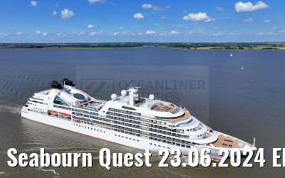 Seabourn Quest 23.06.2024 Elbe