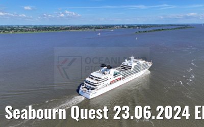 Seabourn Quest 23.06.2024 Elbe