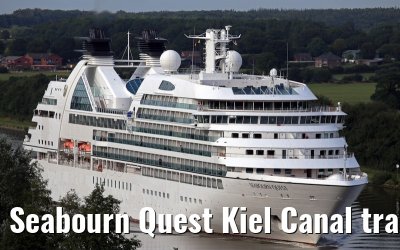 Seabourn Quest Kiel Canal transit 04. August 2014