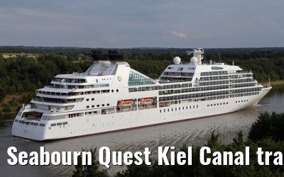 Seabourn Quest Kiel Canal transit 04. August 2014