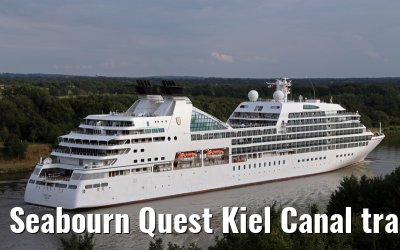 Seabourn Quest Kiel Canal transit 04. August 2014